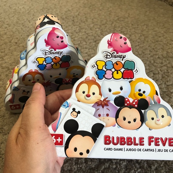 2-pc lot of TSUM TSUM BUBBLE FEVER Card Games NEW - Picture 2 of 7